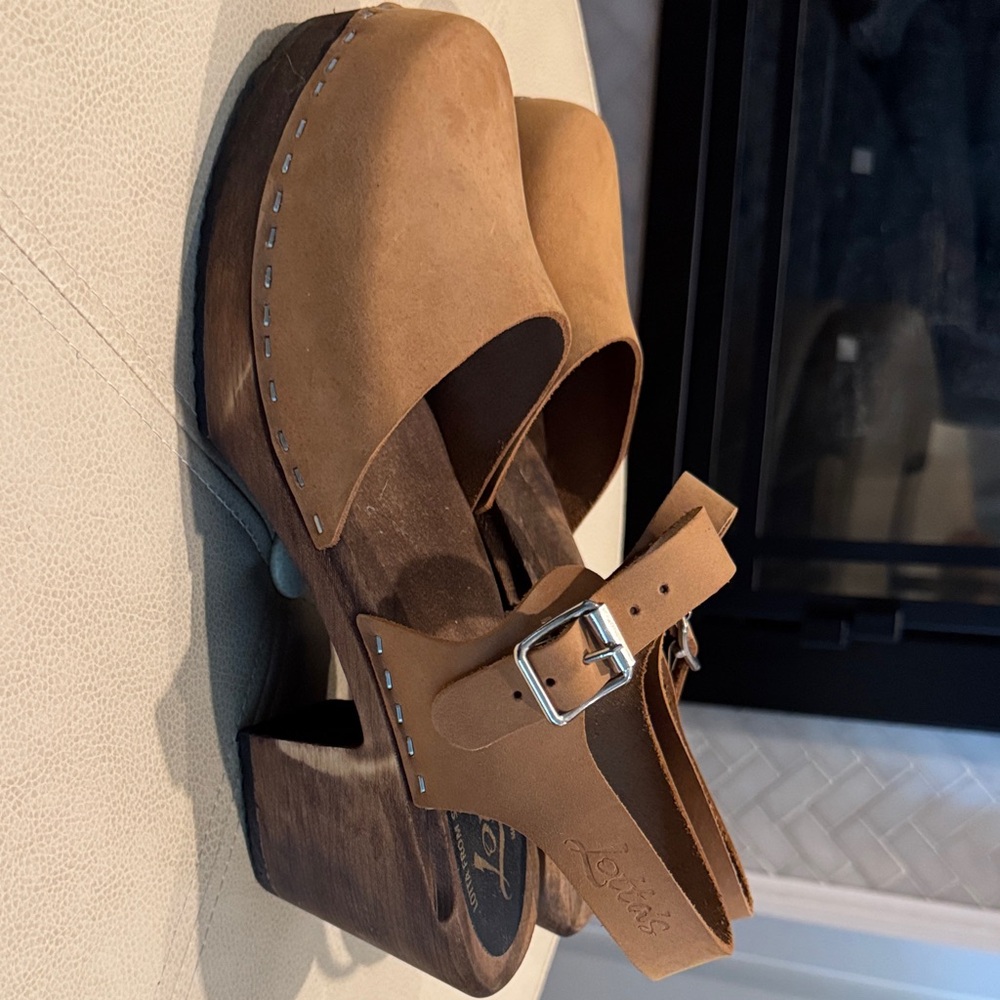 Lotta from Stockholm Brown Leather Clogs - Picture 6 of 8